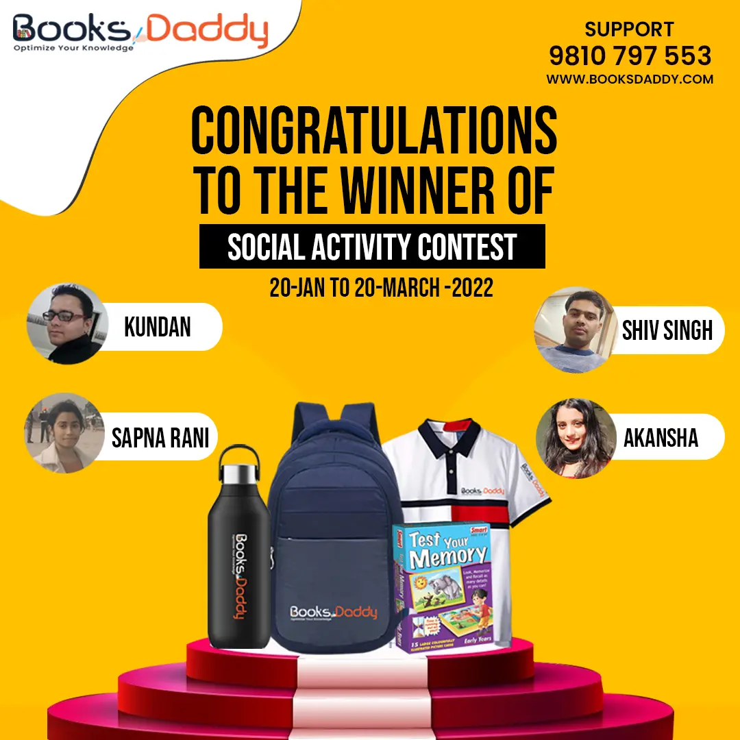 Congratulations to the winner of social activity contest